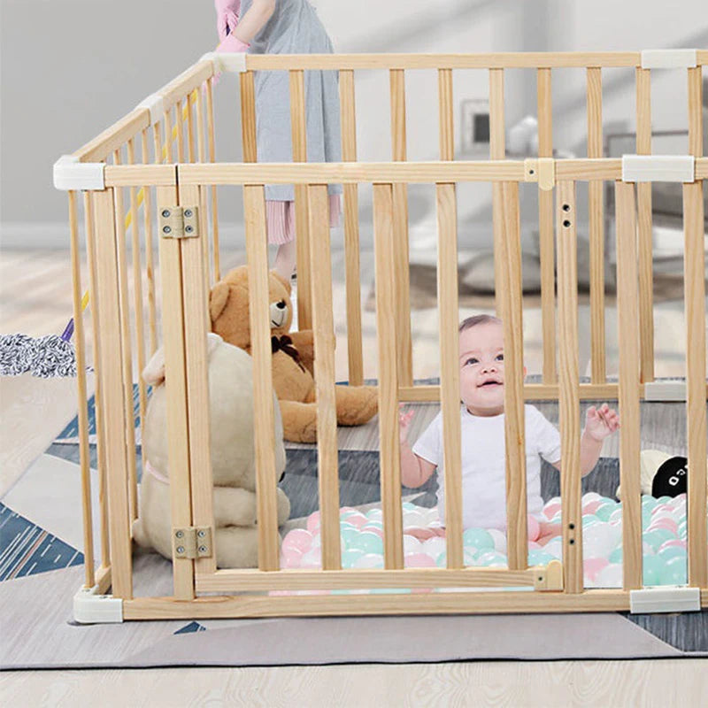 Solid Wood Shell, Day Care Fence, Safety and Environmental Protection, Conservation Center Furniture