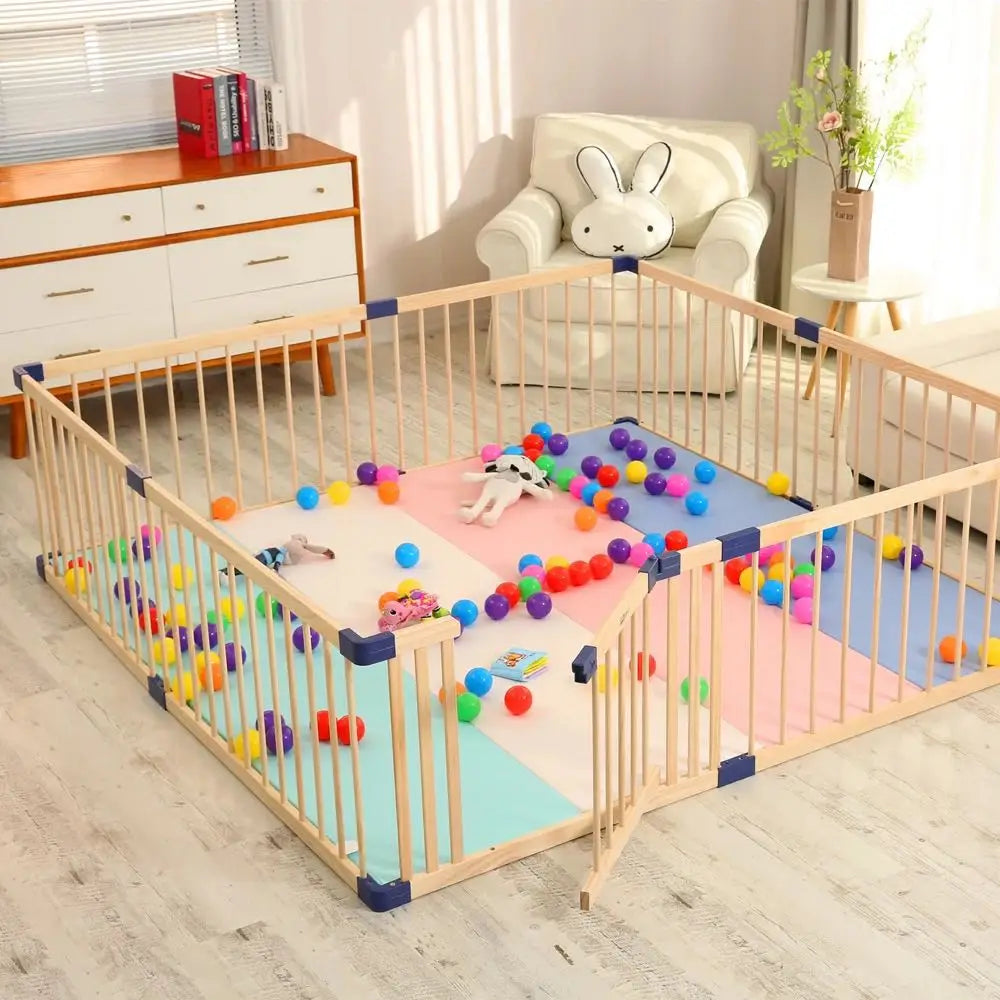 Solid Wood Shell, Day Care Fence, Safety and Environmental Protection, Conservation Center Furniture