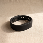 Rouzu band coiled on linen, flat lay